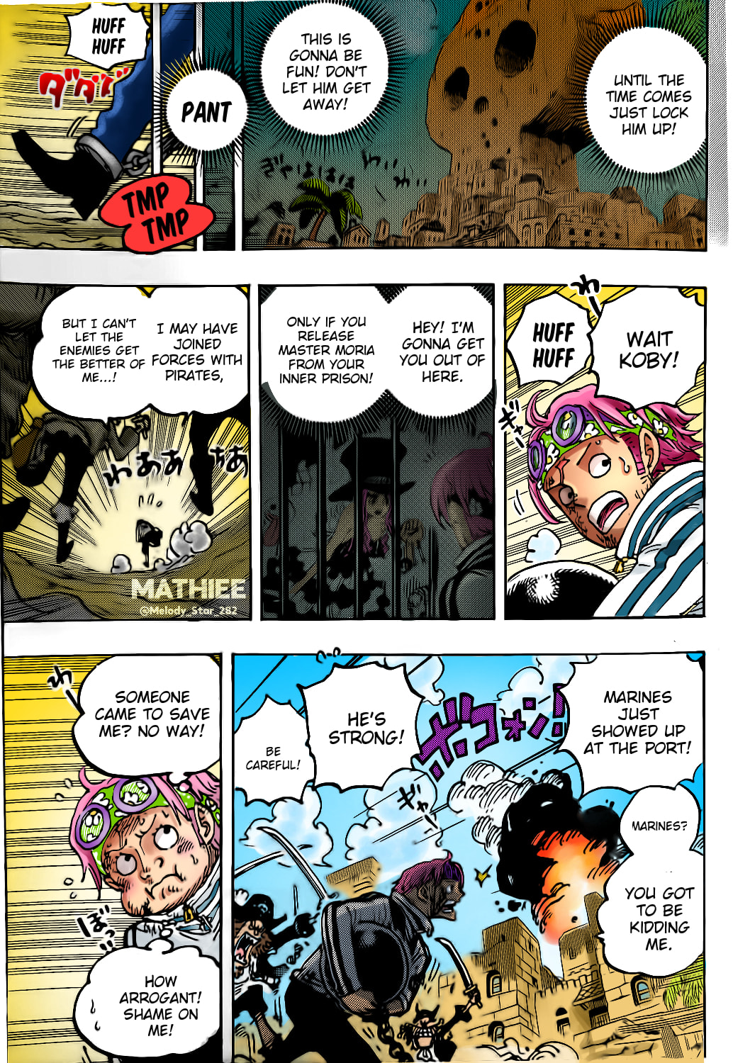 One Piece Digital Colored Chapter 1080 image 11